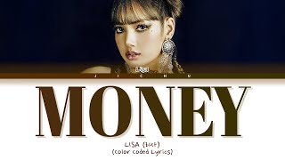 LISA - MONEY LYRICS (Color Coded Lyrics) Resimi