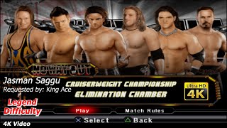 WWE SmackDown vs Raw 2009 - Brian K, Zack, Miz, John Morrison, Jesse, Chavo G - Chamber - King Ace