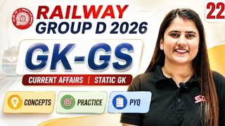 RRB Group D GK-GS Practice Set 2026 | Group D Complete Static GK &amp; GK GS Class | Group D By RIYA MAM