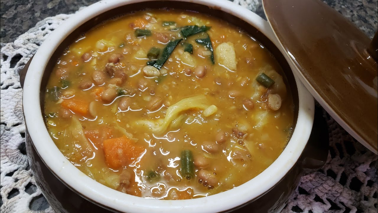 Como preparar feijão com legumes