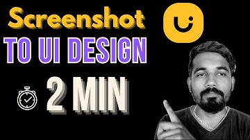 Screenshots to Editable Design by using AI | UIZARD
