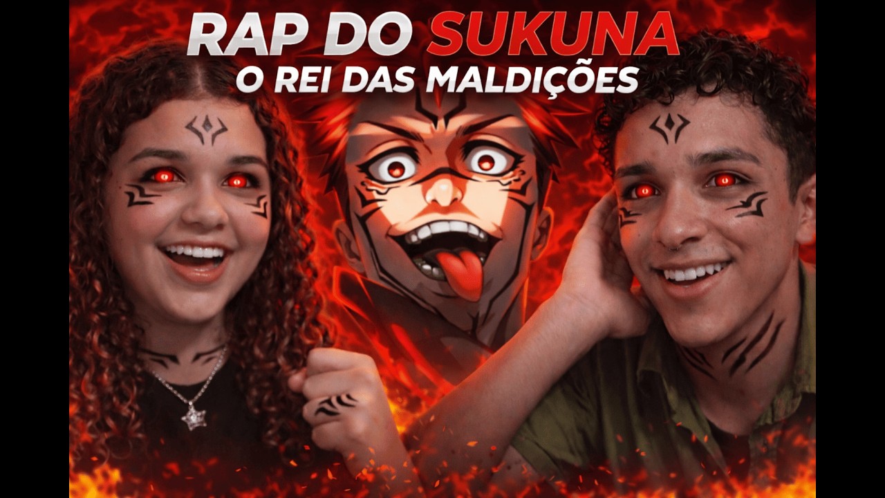 HATER DE ANIME REAGE Rap do Sukuna (Jujutsu Kaisen) - O REI DAS MALDIÇÕES |Takeru Feat. Felícia Rock