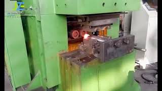 Hot forging bolt making machine