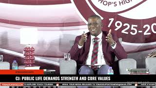 CJ: PUBLIC LIFE DEMANDS STRENGTH AND CORE VALUES