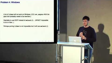 [JSConfEU 2010] Ryan Dahl: Techniques for a single stack world
