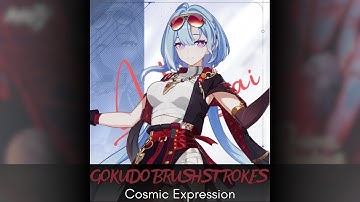 Gokudo Brushstrokes - Cosmic Expression. Honkai Impact 3rd Outfit Showcase