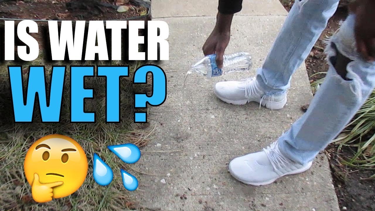SCIENTIFIC PROOF OF WHY WATER IS WET YouTube