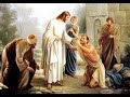 Jesus healing a blind man- John 9:1-7