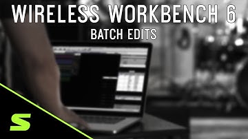 Shure Wireless Workbench 6: Batch Edits – Changing Properties for Numerous Devices at Once