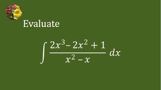 Indefinite Integrals (TCET14E-CH8-Ex8.5-33)