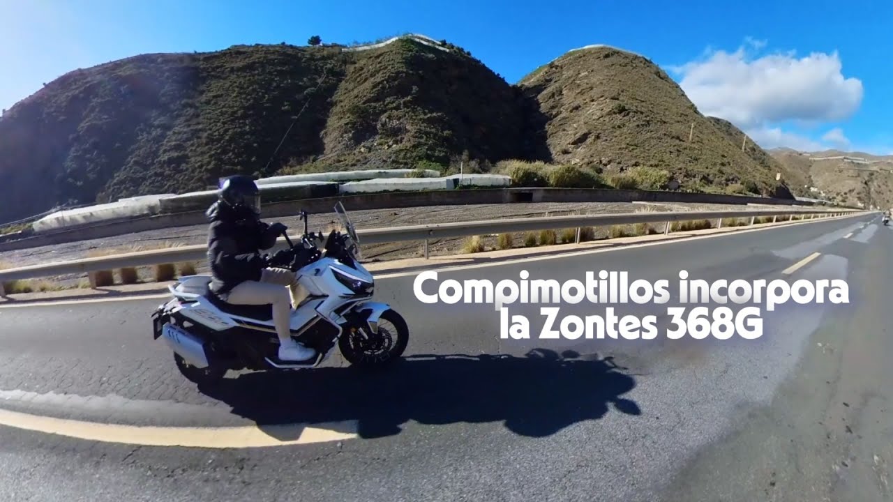 Ruta en moto de bienvenida a la Zontes 368G.