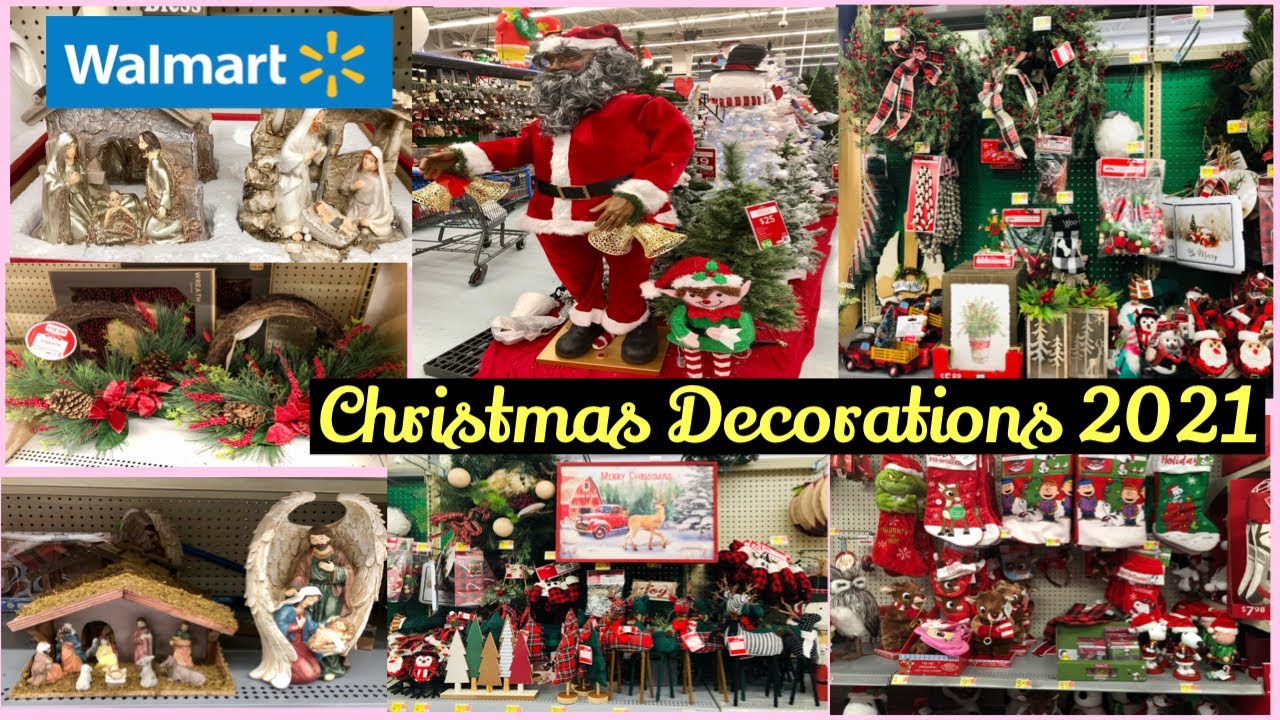 WALMART CHRISTMAS DECORATIONS 2021* WALMART CHRISTMAS ORNAMENTS 2021