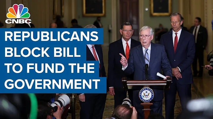 Republicans block bill to fund the government, shutdown looms