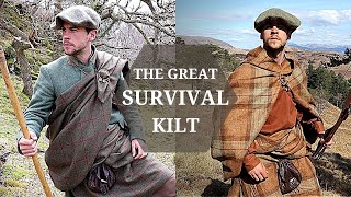 The Great Kilt ULTIMATE SURVIVAL BLANKET?  Outdoor Clothing & Shelter in ONE Multifunctional Cloth