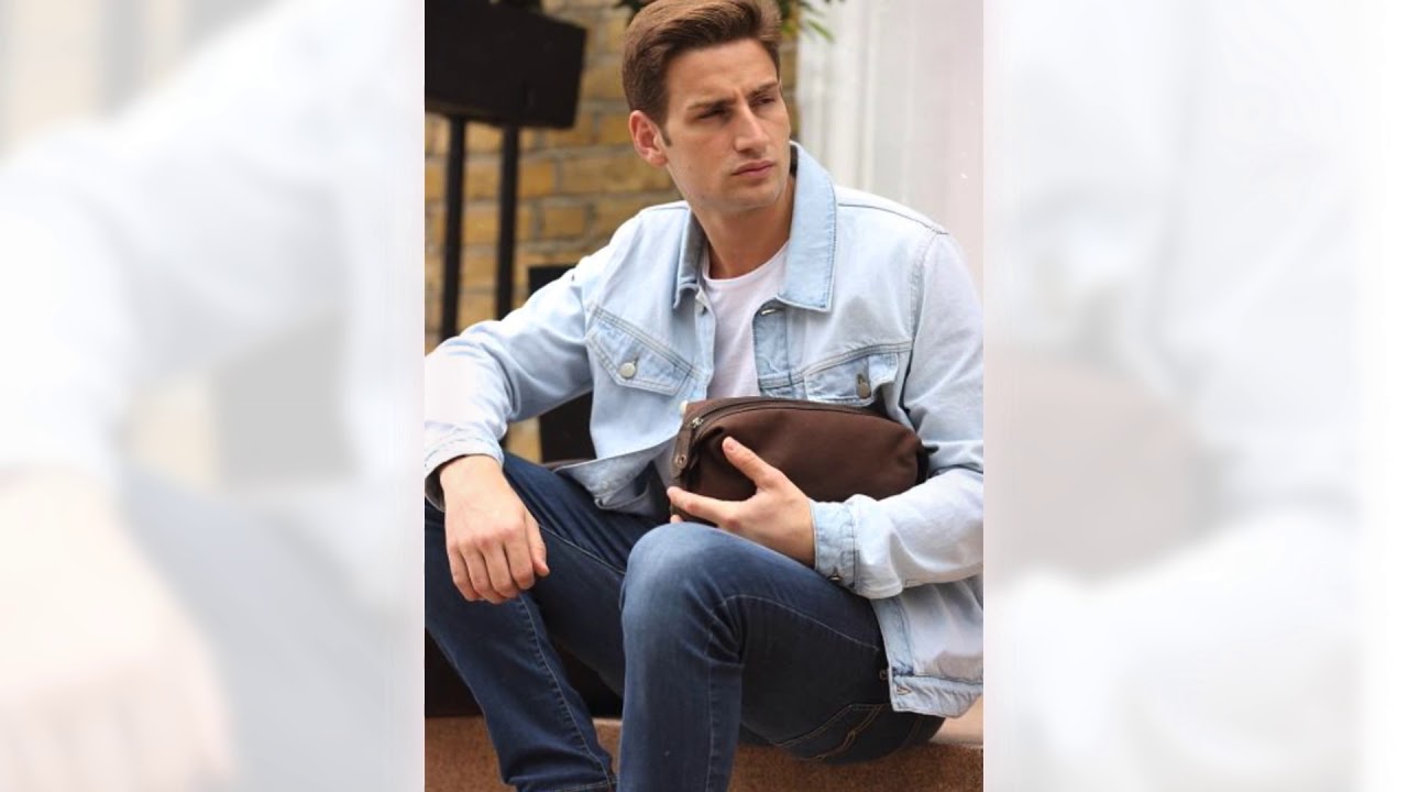 Waxed canvas and leather washbag YouTube