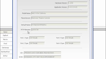 GCE 11: Configuring DMX Gateways - About Tab