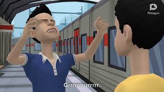 If train door argument in plotagon