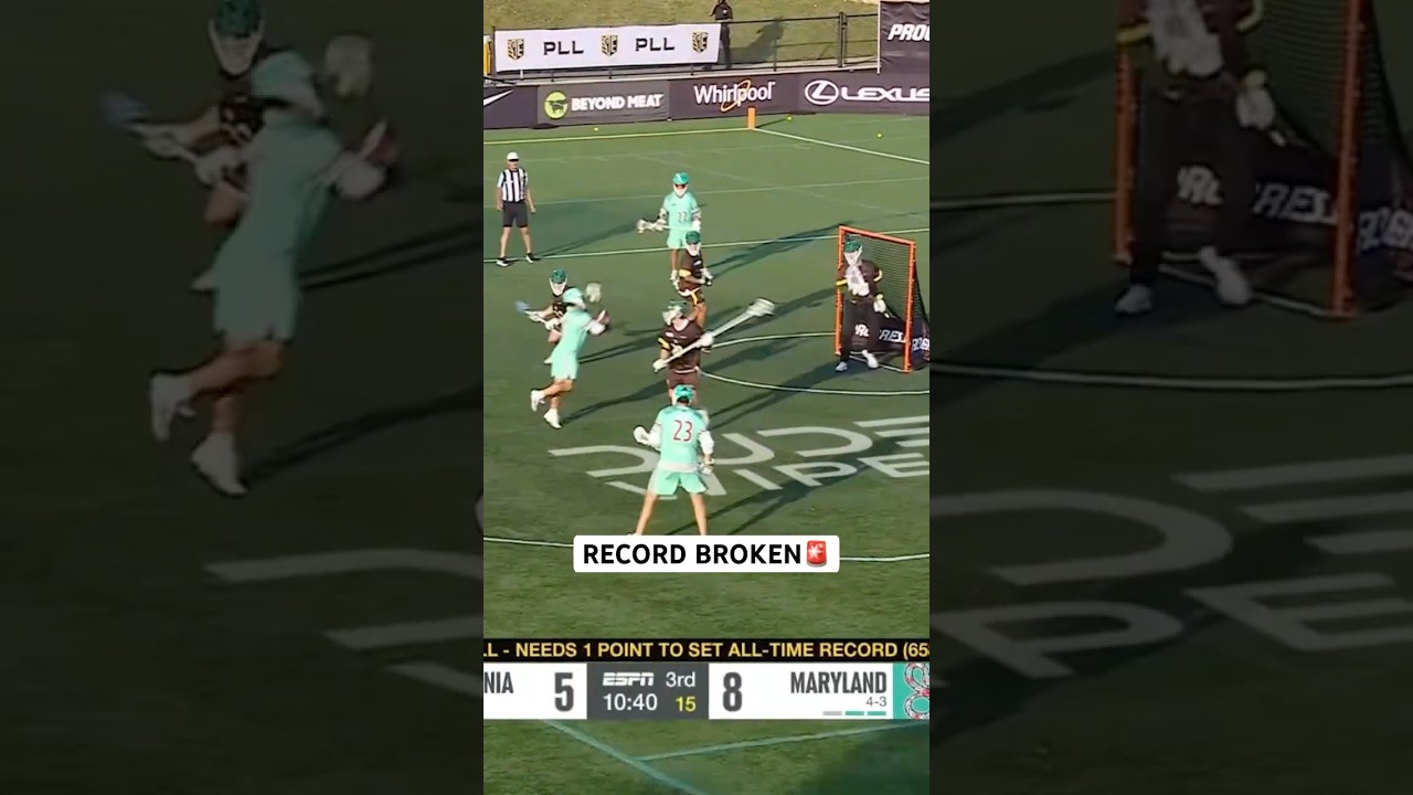 Rob Pannell breaks the all time points record!