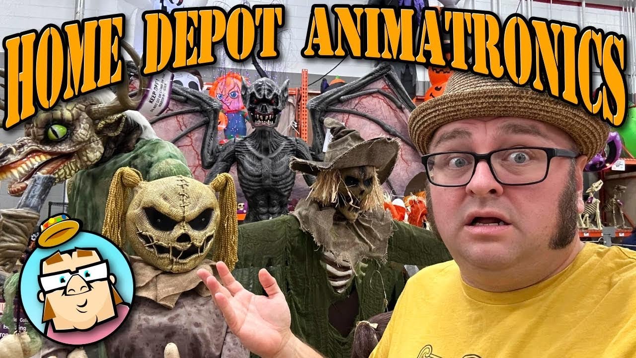 2023 Home Depot Halloween Animatronics - I Bought My First Animatronic ...