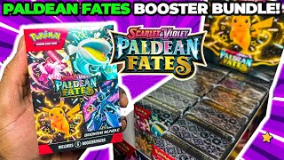 10 Pokemon Paldean Fates Booster Bundle Box OPENING!