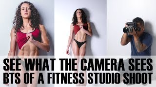 Fitness photoshoot BTS behind the scenes | Be a fly on the wall