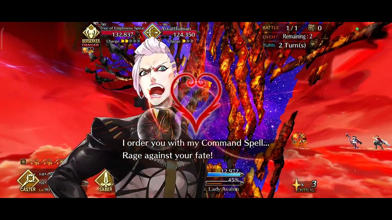 [FGO] Lostbelt 4 Recollection Quest Fantasy Tree Spiral and Asvatthaman ...