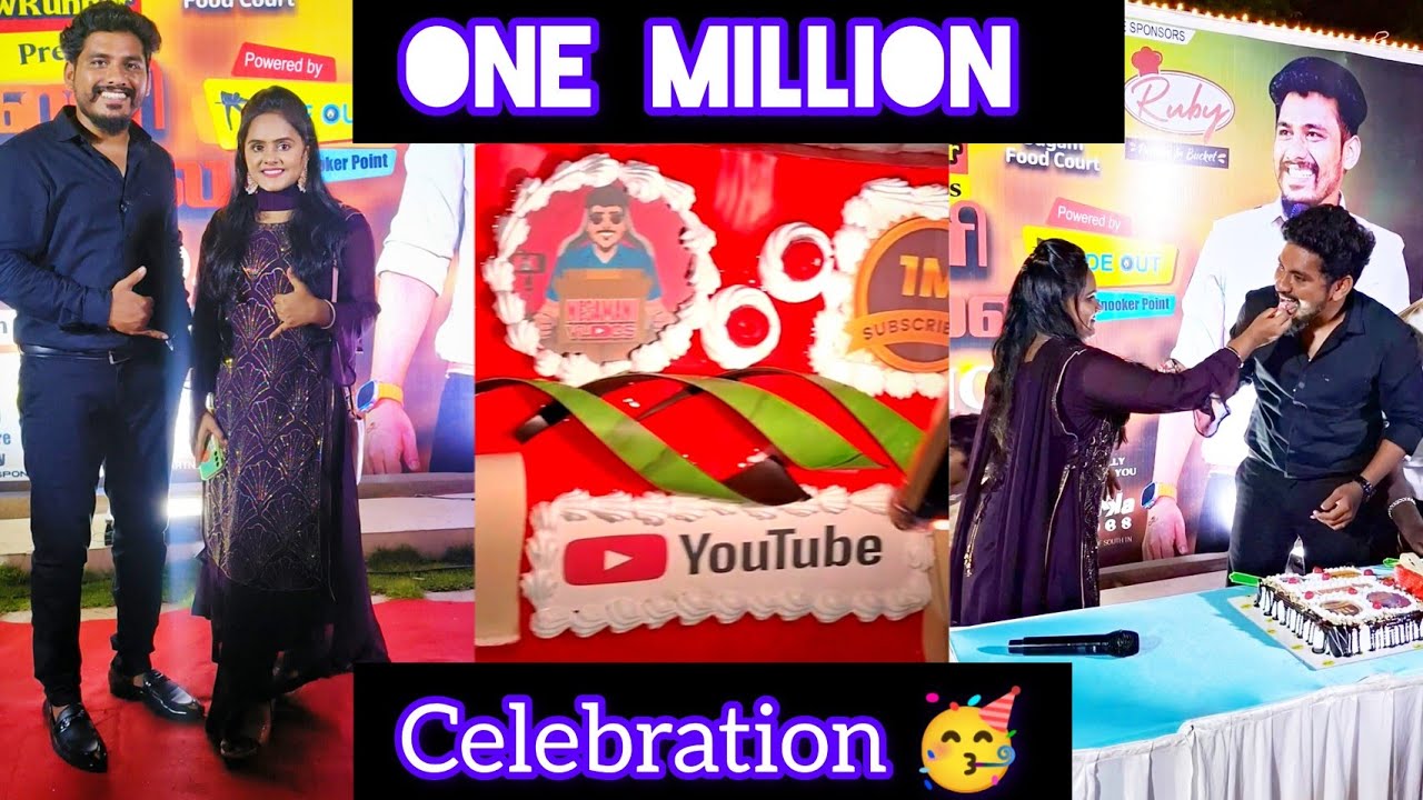 Nesamani Vlogs Million Celebration Event 🤩 