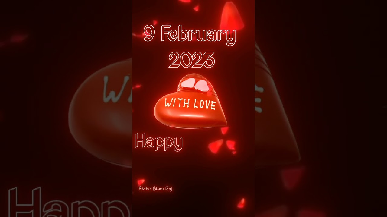 Happy Chocolate Day February 2023|| Black Screen Status Video || New Status 2023 || #status_bisnu_ra