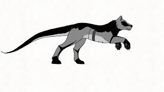 Small wolf run cycle