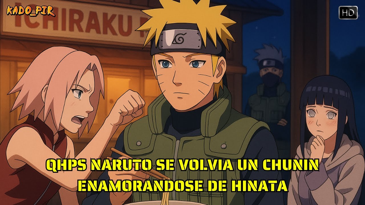 QHPS Naruto se volvía un Chunin enamorándose de Hinata