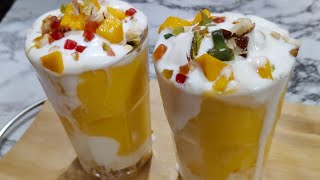 Summer Special Mango Mastani Recipe| simple and easy mango mastani | by Arzoo mom kitchen