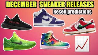 DECEMBER 2020 SNEAKER RELEASES - BEST SNEAKERS TO RESELL