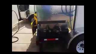 DUEL TRASH BIN CLEANING SYSTEM