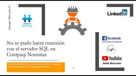 Error no se pudo hacer conexión con el servidor SQL en Contpaqi Nominas