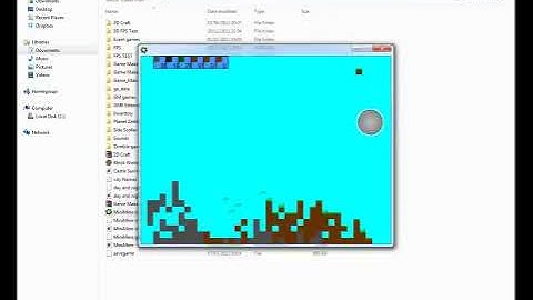 GM8 Tutorial: 2D MineCraft - Inventory System