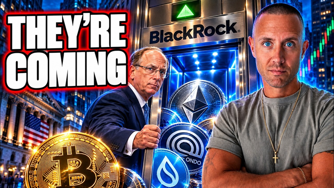 Thumbnail — Crypto About To Run! US Economy Hits Fastest Growth In 5 Years As BlackRock Goes On Chain With ONDO