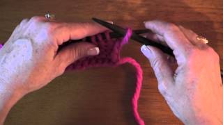 Putting Stitches Back on Needle after correcting a mistake