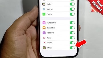 iPhone 15/Pro/Max: How to Enable/Disable the Fitness App