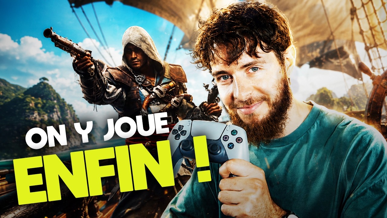 Assassin's Creed Black Flag RESYNCED : j'y joue ENFIN🔥(et c'est magnifique)