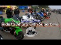 Vlog 91  ride to ahura with my superbikes group  lazyhorsemen