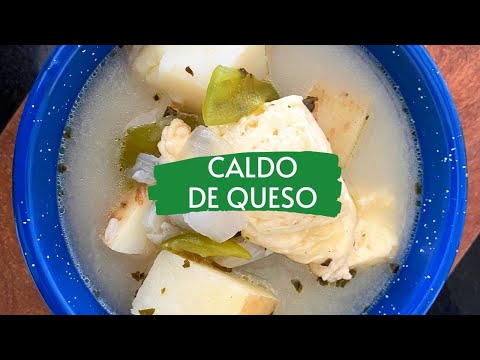 Caldo de queso 🧀 | Chef Juan Angel