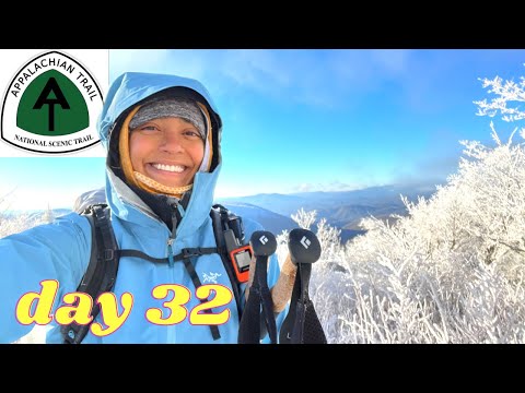 Grayson Highlands frozen beauty✨25 miles finally back at it ✨ AT 2023 Day 32