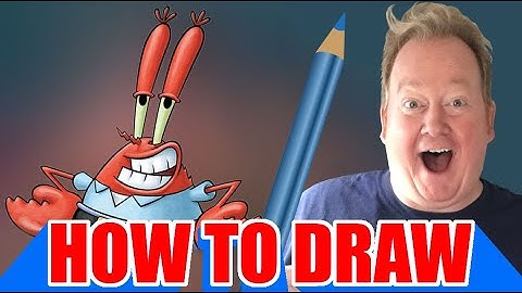 How to Draw MR KRABS from Spongebob Squarepants