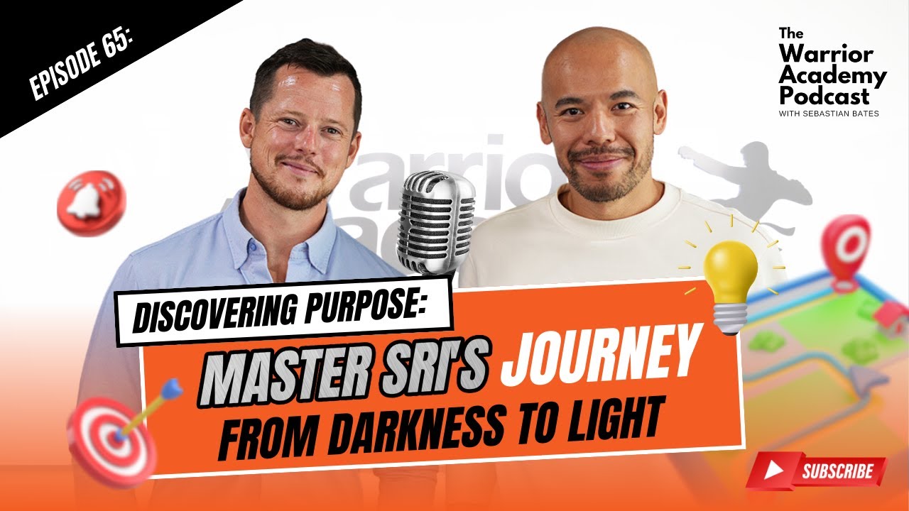 #WarriorAcademyPodcast | Ep 65 Discovering Purpose: Master Sri's Journey from Darkness to Light