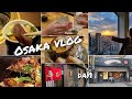 오사카브이로그/야끼니꾸🥩/오코노미야끼/이자카야🍶/우메다공중정원/3박4일여행기/ep.01