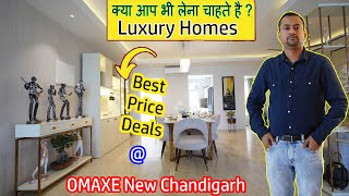 Omaxe Gardenia Floors New Chandigarh 🏘️ 3BHK Luxury Homes 🎥 Sample Flat Video #livesitevisit