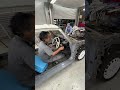 【レストア車両紹介】 1991年式 日産フィガロ 内外装バラし完了!!次の工程へ移動〜