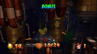 Crash Bandicoot 2 N. Sane Trilogy - Piston It Away Bonus Level 100% All Crates