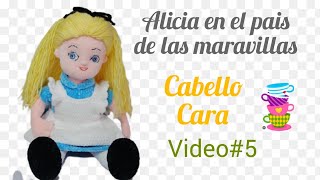 COMO HACER A ALICIA EN EL PAÍS DE LAS MARAVILLAS /CROCHET AMIGURUMI /VIDEO 5/6