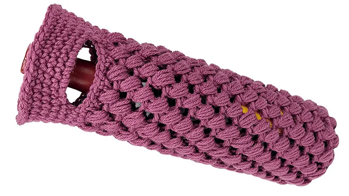 Master the Art of Crochet with this Easy Wine Koozie Tutorial